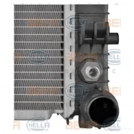 Радиатор охлаждения двигателя HELLA 45710 FFT6EAS 8mk376716331 _BEHR HELLA SERVICE_ - Изображение 5