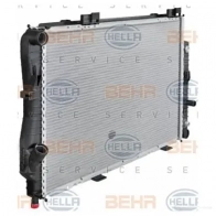 Радиатор охлаждения двигателя HELLA _BEHR HELLA SERVICE_ Mercedes C-Class (W202) 1 Седан 3.6 C 36 AMG (2028) 280 л.с. 1994 – 2000 R5W9G 8mk376711231