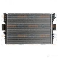 Радиатор охлаждения двигателя HELLA YW7EQE 47242 8mk376900231 _BEHR HELLA SERVICE_ - Изображение 2