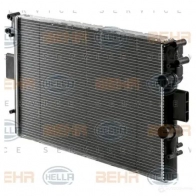 Радиатор охлаждения двигателя HELLA YW7EQE 47242 8mk376900231 _BEHR HELLA SERVICE_ - Изображение 3