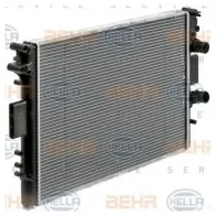 Радиатор охлаждения двигателя HELLA YW7EQE 47242 8mk376900231 _BEHR HELLA SERVICE_ - Изображение 4