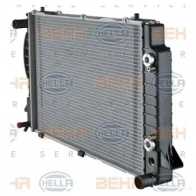 Радиатор охлаждения двигателя HELLA 45609 _BEHR HELLA SERVICE_ 8mk376715161 D0FK6 - Изображение 3