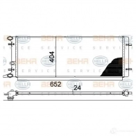 Радиатор охлаждения двигателя HELLA _BEHR HELLA SERVICE_ 8mk376713781 45508 FCF65 - Изображение 4