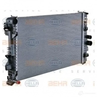 Радиатор охлаждения двигателя HELLA H08D1 46600 _BEHR HELLA SERVICE_ 8mk376756131 - Изображение 2