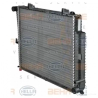 Радиатор охлаждения двигателя HELLA 8mk376712581 2D9IE _BEHR HELLA SERVICE_ 45369 - Изображение 3