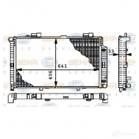 Радиатор охлаждения двигателя HELLA 8mk376712581 2D9IE _BEHR HELLA SERVICE_ 45369 - Изображение 6