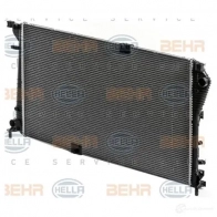 Радиатор охлаждения двигателя HELLA 44807 _BEHR HELLA SERVICE_ 4TNMTXA 8mk376700371 - Изображение 2
