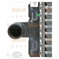 Радиатор охлаждения двигателя HELLA YZ77K3 45540 8mk376714361 _BEHR HELLA SERVICE_ - Изображение 3