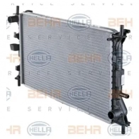 Радиатор охлаждения двигателя HELLA 46034 YOXS75 8mk376720301 _BEHR HELLA SERVICE_ - Изображение 3