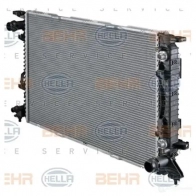 Радиатор охлаждения двигателя HELLA _BEHR HELLA SERVICE_ 46399 8mk376745651 KLLMA2B - Изображение 2
