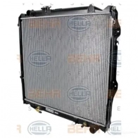 Радиатор охлаждения двигателя HELLA 47041 XQ9QEQC 8mk376773401 _BEHR HELLA SERVICE_ - Изображение 3