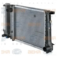 Радиатор охлаждения двигателя HELLA 75T7W 8mk376717224 _BEHR HELLA SERVICE_ 45762 - Изображение 2