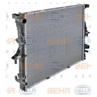 Радиатор охлаждения двигателя HELLA 45917 _BEHR HELLA SERVICE_ 8mk376718781 DCP2B - Изображение 3
