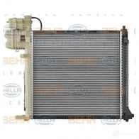 Радиатор охлаждения двигателя HELLA 8mk376721381 46122 _BEHR HELLA SERVICE_ PU31W - Изображение 2