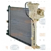 Радиатор охлаждения двигателя HELLA 8mk376721381 46122 _BEHR HELLA SERVICE_ PU31W - Изображение 4