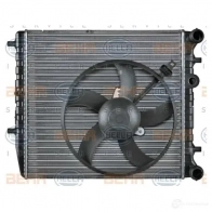 Радиатор охлаждения двигателя HELLA 8mk376704601 56DOMC _BEHR HELLA SERVICE_ 44883