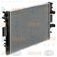 Радиатор охлаждения двигателя HELLA 47243 KR1QQ 8mk376900234 _BEHR HELLA SERVICE_ - Изображение 1