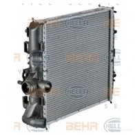 Радиатор охлаждения двигателя HELLA 46315 ZD2TFUE _BEHR HELLA SERVICE_ 8mk376733671 - Изображение 3