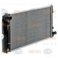Радиатор охлаждения двигателя HELLA VAT8ENE 47258 8mk376900331 _BEHR HELLA SERVICE_