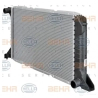 Радиатор охлаждения двигателя HELLA 695X3Z 45644 _BEHR HELLA SERVICE_ 8mk376715471 - Изображение 3