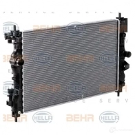 Радиатор охлаждения двигателя HELLA _BEHR HELLA SERVICE_ 8mk376910231 019KK 47303 - Изображение 3