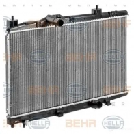 Радиатор охлаждения двигателя HELLA 8mk376900344 Toyota Yaris Verso (XP20) 1 Минивэн 1.4 D 4D (NLP20. NLP22) 75 л.с. 2001 – 2005 _BEHR HELLA SERVICE_ 0DA9Y2