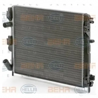 Радиатор охлаждения двигателя HELLA 8mk376700571 44833 _BEHR HELLA SERVICE_ 1W9WXX - Изображение 3