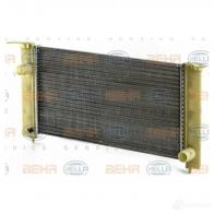 Радиатор охлаждения двигателя HELLA 2WHE6 _BEHR HELLA SERVICE_ 8mk376900081 47221 - Изображение 2