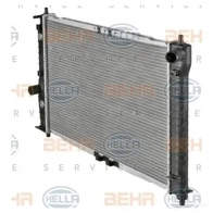 Радиатор охлаждения двигателя HELLA 46724 SJRFXG7 8mk376762671 _BEHR HELLA SERVICE_ - Изображение 2