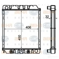 Радиатор охлаждения двигателя HELLA 79VQUH 44983 _BEHR HELLA SERVICE_ 8mk376706791