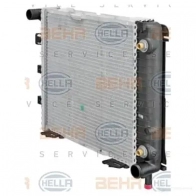 Радиатор охлаждения двигателя HELLA _BEHR HELLA SERVICE_ SVIX37W 45267 8mk376711331 - Изображение 2