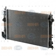 Радиатор охлаждения двигателя HELLA 6KZOV 8mk376700441 44818 _BEHR HELLA SERVICE_ - Изображение 2