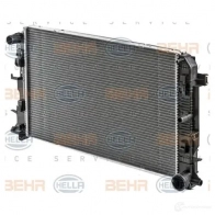Радиатор охлаждения двигателя HELLA _BEHR HELLA SERVICE_ L890QOM 44851 8mk376701001 - Изображение 2