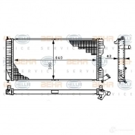 Радиатор охлаждения двигателя HELLA 8mk376711681 _BEHR HELLA SERVICE_ OIQMI 45294 - Изображение 4