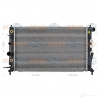 Радиатор охлаждения двигателя HELLA TEQCA _BEHR HELLA SERVICE_ Opel Vectra (B) 2 Универсал 2.6 i V6 (F35) 170 л.с. 2000 – 2003 8mk376720641