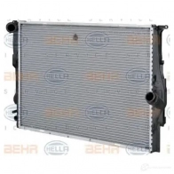 Радиатор охлаждения двигателя HELLA 8mk376754041 AKGJ2K _BEHR HELLA SERVICE_ 46493 - Изображение 3