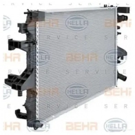 Радиатор охлаждения двигателя HELLA N1VNK _BEHR HELLA SERVICE_ 45937 8mk376719161 - Изображение 3
