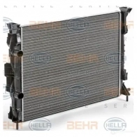 Радиатор охлаждения двигателя HELLA _BEHR HELLA SERVICE_ Renault Megane (KM) 2 Универсал 1.6 Dynamique Flex 110 л.с. 2006 – 2012 5WJNN 8mk376700681