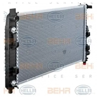 Радиатор охлаждения двигателя HELLA 45408 8mk376713051 _BEHR HELLA SERVICE_ H2WRS2V - Изображение 2
