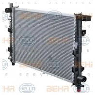 Радиатор охлаждения двигателя HELLA 45408 8mk376713051 _BEHR HELLA SERVICE_ H2WRS2V - Изображение 3