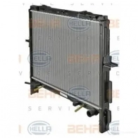 Радиатор охлаждения двигателя HELLA 46773 8mk376763611 JEI53 _BEHR HELLA SERVICE_ - Изображение 5