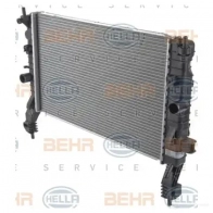 Радиатор охлаждения двигателя HELLA _BEHR HELLA SERVICE_ 47307 8mk376910281 SB3T8 - Изображение 5