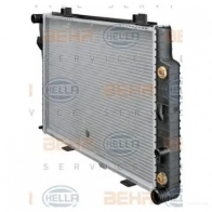 Радиатор охлаждения двигателя HELLA 8mk376712021 N91PME6 _BEHR HELLA SERVICE_ 45306 - Изображение 3
