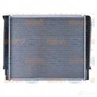Радиатор охлаждения двигателя HELLA 46083 8mk376720791 FD4E1K _BEHR HELLA SERVICE_ - Изображение 2