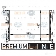 Радиатор охлаждения двигателя HELLA 8mk376764451 Kia CeeD (ED) 1 Универсал 2.0 143 л.с. 2007 – 2012 WYOWU _BEHR HELLA SERVICE_