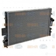Радиатор охлаждения двигателя HELLA 0MQT7OA 8mk376774434 47081 _BEHR HELLA SERVICE_ - Изображение 3