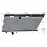 Радиатор охлаждения двигателя HELLA _BEHR HELLA SERVICE_ I4RE3 45846 8mk376718141 - Изображение 4