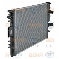 Радиатор охлаждения двигателя HELLA 46521 _BEHR HELLA SERVICE_ 8mk376754401 F1J759 - Изображение 2