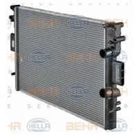 Радиатор охлаждения двигателя HELLA 46521 _BEHR HELLA SERVICE_ 8mk376754401 F1J759 - Изображение 3