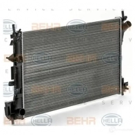 Радиатор охлаждения двигателя HELLA YUO9I 44845 _BEHR HELLA SERVICE_ 8mk376700661